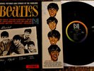 Beatles songs pictures stories  stereo  and mono with concert sticker both vg