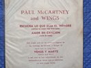 PAUL McCARNEY , WINGS , THE BEATLES , COLOUR VINYL , RARE COPY , CHILE , EX