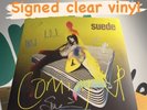 Suede Coming Up UK 2021 Reissue SIGNED Clear vinyl Unplayed.