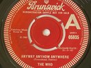 THE WHO - Anyway Anyhow Anywhere - Daddy... - DEMO PROMO - Brunswick - 1965 - UK