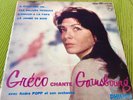 EP DÉDICACÉ GAINSBOURG «GRÉCO CHANTE GAINSBOURG » EXCEPTIONNEL 