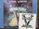VINNIE VINCENT INVASION KISS All Systems Go PROMO LP BONUS 7” Aucoin Casablanca