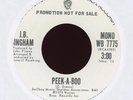 Sweet Soul 45 - J. B. Bingham - Peek-A-Boo on WB Promo