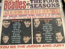 The Beatles Vs. The Four Seasons 1964 VJ LP Double Album Cover Only water damage