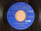 The Coasters Charlie Brown/Three Cool Cats Rare Blue Label Rock & Roll, Doo-Wop