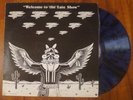The Eagles with Joe Walsh Welcome to the Late Show US Blue Splatter Wax RARE VG+