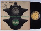 MILES DAVIS ALL STARS Walkin' PRESTIGE LP mono 203 s. washington RVG f