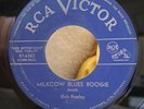 Elvis Presley Milkcow Blues Boogie 45 rpm  Original Canada Blue RCA Victor HEAR
