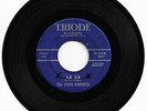 DOO WOP 45 THE FOUR KNIGHTS LA LA ON TRIODE STRONG VG  ORIGINAL