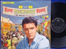 LP ELVIS PRESLEY - ROUSTABOUT / ORIGINAL 1964 GERMAN BLACK RCA-VICTOR LPM 2999