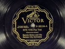 78 RPM -- Bennie Moten and His Kansas City Orchestra, Victor 38104, E Jazz