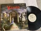 WARLORD deliver us LP W/insert VG+/EXC vinyl metal blade ORIGINAL PRESS RARE