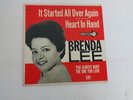 45 RPM Vinyl Record Rare Brenda Lee EP It Started All Over Again VG