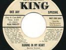 HURRICANES - Raining In My Heart / Tell Me Baby - KING - Doo Wop 45