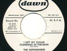 SOPHOMORES - Ocean Blue / I Left My Sugar Standing - DAWN - Doo Wop 45