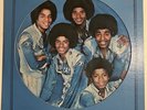 The Jacksons Blue Vinyl Picture Disc 1976 RARE PROMO - AL 34229 Michael Jackson