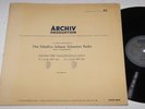Enrico Mainardi Bach Suites for Violoncello solo No.1 &2 Archiv 14029APM 5/58 NM