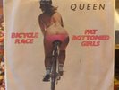 Queen - Bicycle Race/Fat Bottomed Girls - Picture Sleeve Elektra 45 Record & P/S