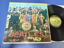 THE BEATLES - Sgt. Peppers - 1967 Rock LP w/ Insert Apple Stereo VG+ VINYL