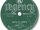 Rare 1958 BOBBY DAY Rock’n Roll 78 RPM Record. Rock-In Robin/ Over and Over