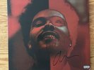 The Weeknd After Hours Deluxe 2 LP Signed Clear With Red Splatter Colored Vinyl