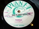 The Planet Rockers - Rampage / Thunder Road Rare Planet Records Rockabilly 45