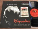 STOKOWSKI   RHAPSODIES LISZT ENESCO / RCA LSC-2471 LIVING STEREO TAS ED1 1961 LP