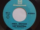 The Winstons Amen Brother Classic Funk Breaks Samples Metromedia 45 VG+