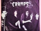 THE CRAMPS - HUMAN FLY/DOMINO  7 inch 45 rpm 1978 VENGEANCE Purple Rare Version