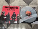 The Cure Up In Smoke Rare Live Vinyl Coloured grey Blue translucent with inner