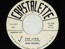 Garage Surf R&B Mod Inst. 45 - Duke Mitchell - The Lion/Strike - Crystalette VG+