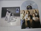 REO SPEEDWAGON The Hits VG++ BLACK & WHITE SPLATTER VINYL Shrink HYPE STICKER