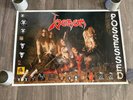 RARE CONDITION VENOM POSSESSED HUGE 34”x24” BLACK HEAVY METAL INNER POSTER