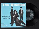 THE BEATLES SHE LOVES YOU / I'LL GET YOU ITALIAN PARLOPHON QMSP 16347 RARE GREEN