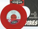 JOHNNY HALLYDAY souvenirs, souvenirs DISQUES VOGUE jukebox ROUGE original 1960