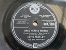 ELVIS PRESLEY -  HARD HEADED WOMAN 1958 UK PRESS 78 RPM 10