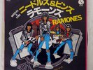 RAMONES NEEDLES AND PINS SIRE SFL2358 JAPAN PROMO VINYL 7