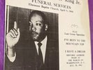 Martin Luther King, Funeral Services, Ebenezer Baptist Church, April 9, 1968, LP