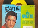 ELVIS PRESLEY - 1969 IN THE GHETTO / ANY DAY NOW promo 45 rpm (47-9741) vinyl
