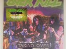 Overkill Taking Over Pink Vinyl LP Record new reissue