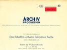 ARCHIV RED STEREO - FOURNIER - BACH CELLO SUITES 1 & 2 - 1 98186 EX+