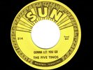 DOOWOP-FIVE TINOS-SUN 514-GONNA LET YOU GO/MAMBO BABY-(UNRELEASED)