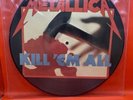 Lp Metallica Kill 'Em All Limited Edition Picture Disc Vinyl Record MFN 7 P NM