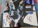 Iowa Translucent Green Vinyl by Slipknot (Record) signed by 8 of band