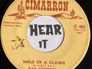 Rockabilly Teen Rocker 45 RAY HENDRIX Smile of A Clown / Looking CIMMARON hear