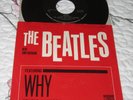 The Beatles w/Tony Sheridan-Why/Cry For A Shadow-Vinyl 45 & Title Sleeve