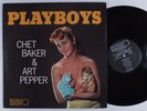 CHET BAKER & ART PEPPER Playboys WORLD-PACIFIC LP mono cheesecake cover i