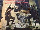 The Beatles – A Hard Day's Night / Things  - Rare Italian Picture sleeve VG+/VG+