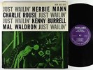 Herbie Mann - Just Wailin' LP - New Jazz - NJLP 8211 Mono DG RVG VG+