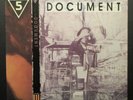 R.E.M. 'DOCUMENT' FIRST US PRESSING   IRS 1987   COMPLETE EARLY CRC PRESSING EX